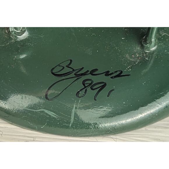 Byers' Choice Caroler Vintage 1989 Woman Black Skirt Red Coat Fur Muff Gray Hat - Picture 11 of 11